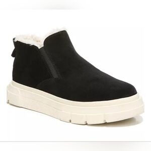 Franco Sarto Allie Black Suide Booties Women's 9.5